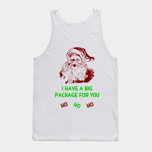 Santa's Big Package Tank Top